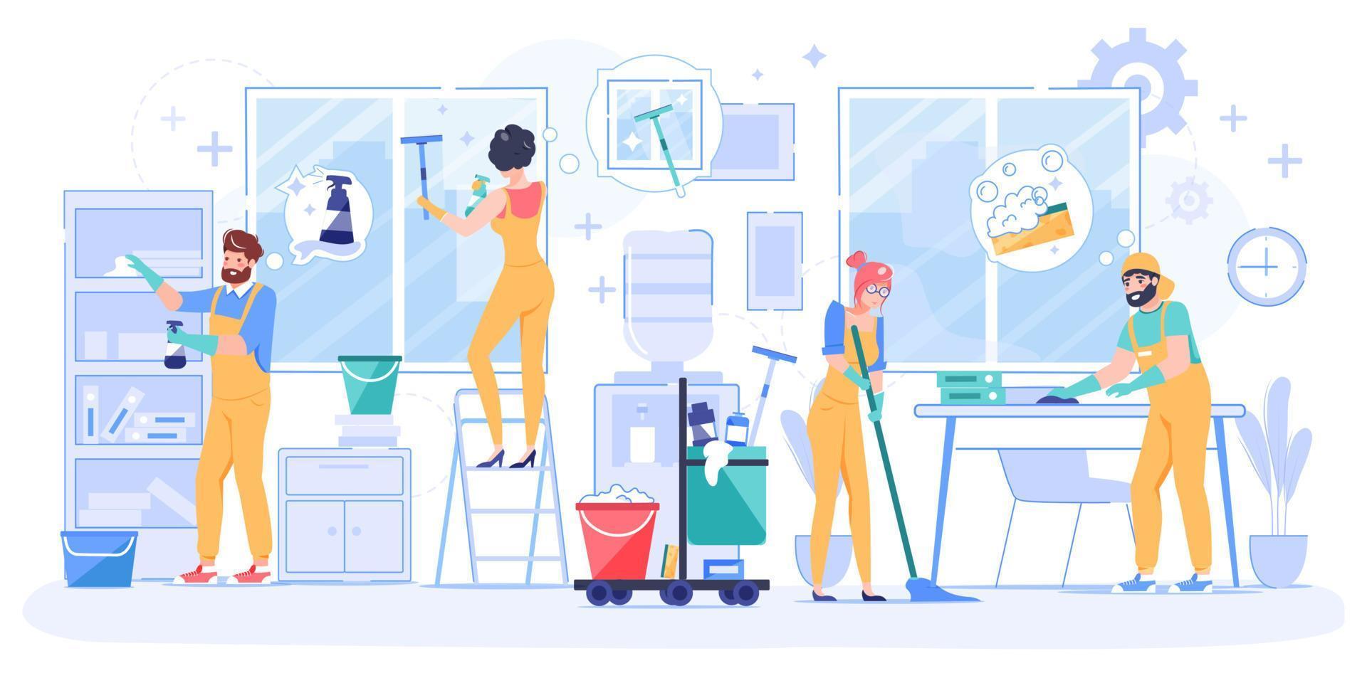 Cleaning Illustration